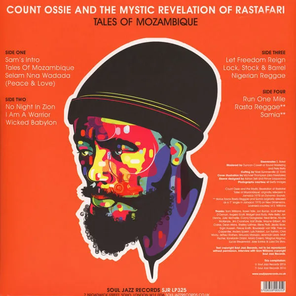 2LP Count Ossie And The Mystic Revelation Of Rastafari ‎– Tales Of Mozambique