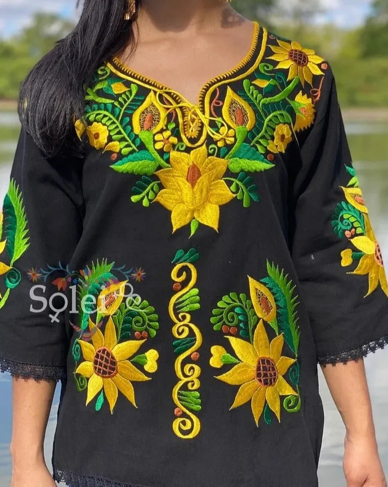 3 Girasoles Blouse