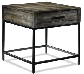 Asher 24" End Table - Grey