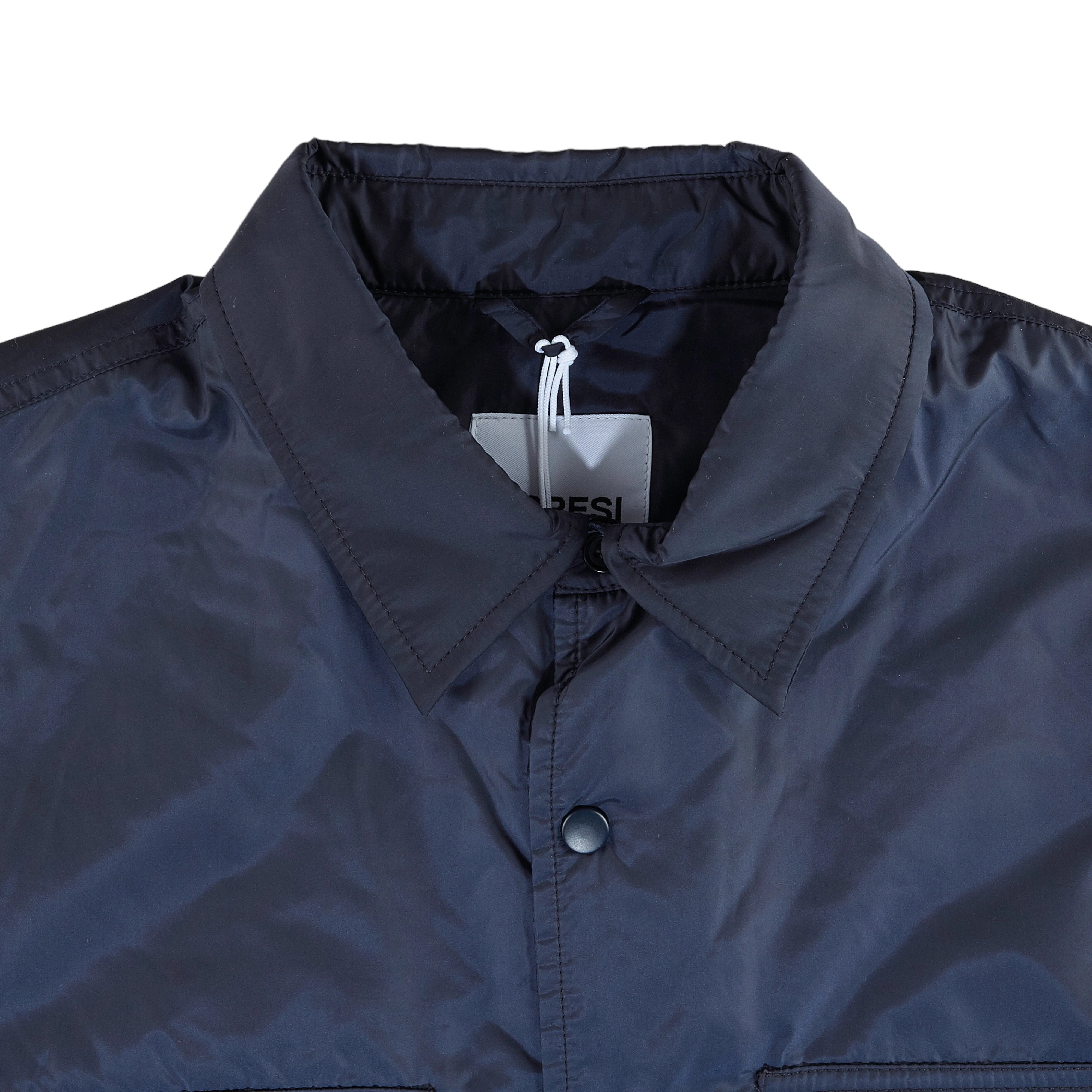 Aspesi Camicia Uomo Nylon Overshirt I Navy