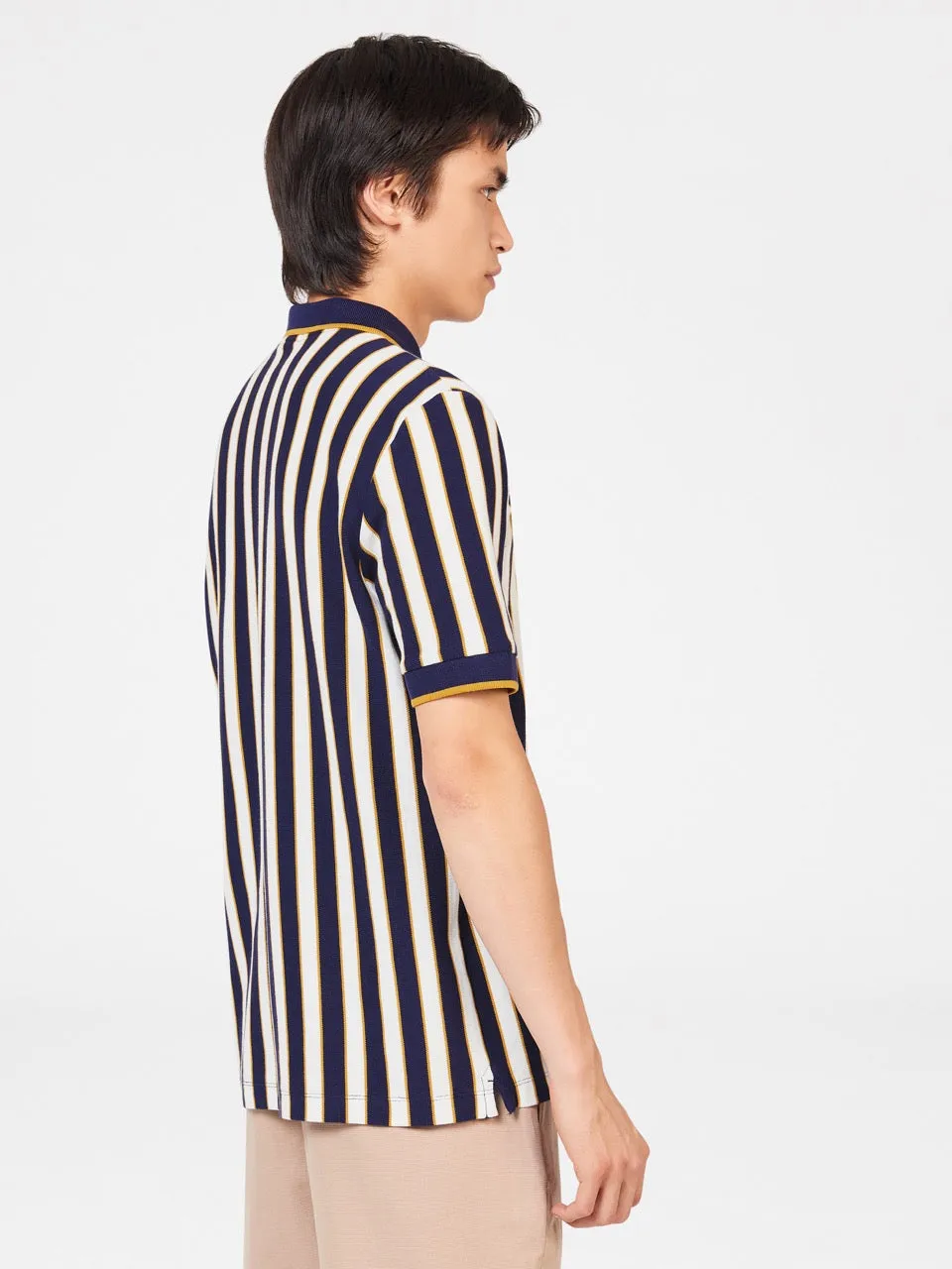 B by Ben Sherman Vertical Stripe Polo