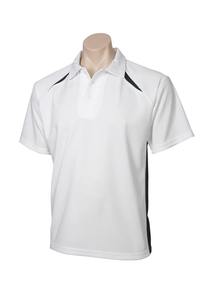 Biz Collection  Mens Splice S/S Polo 1st (10 Colour) (P7700)