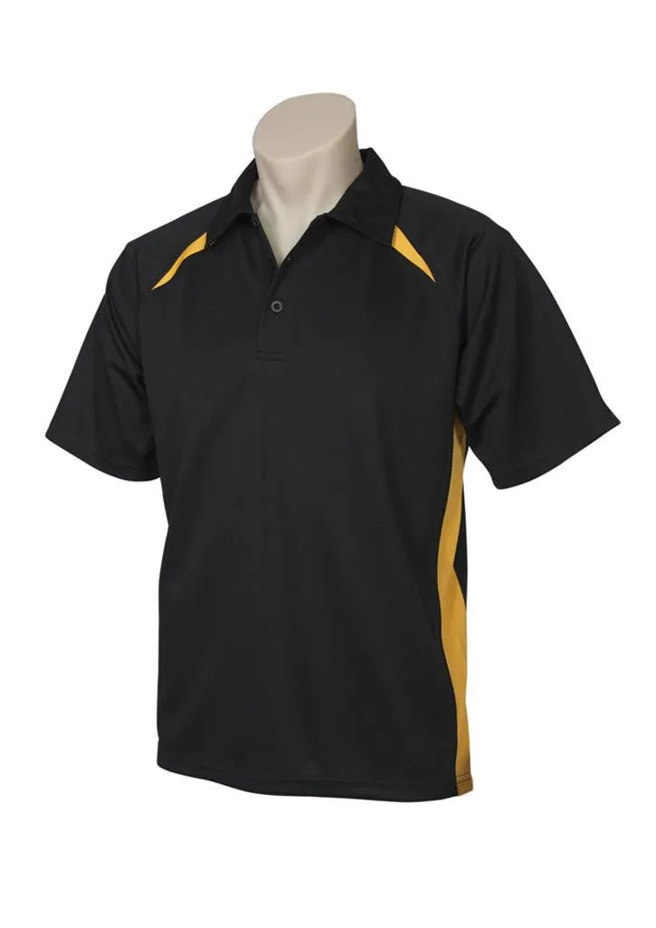 Biz Collection  Mens Splice S/S Polo 1st (10 Colour) (P7700)