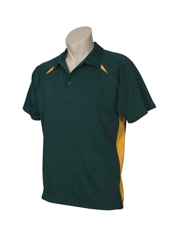 Biz Collection  Mens Splice S/S Polo 1st (10 Colour) (P7700)