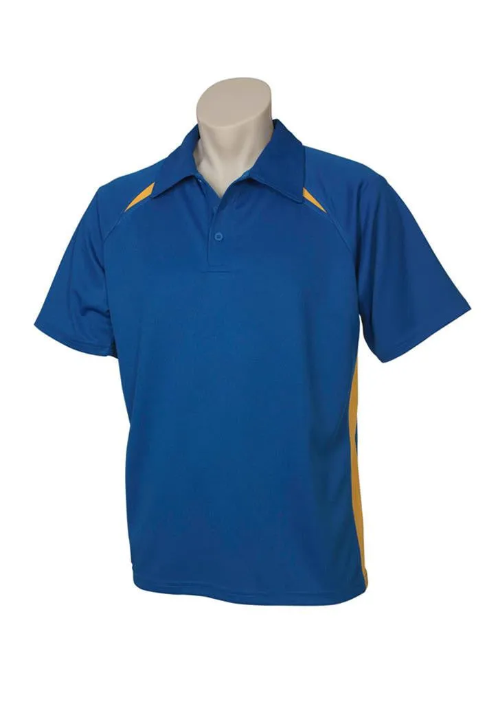 Biz Collection  Mens Splice S/S Polo 1st (10 Colour) (P7700)