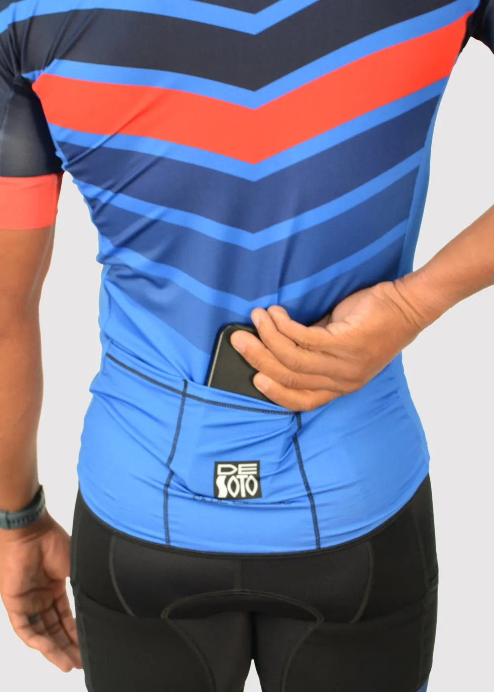 Camiseta de ciclismo con cremallera completa Skin Cooler para hombre - Pfizer