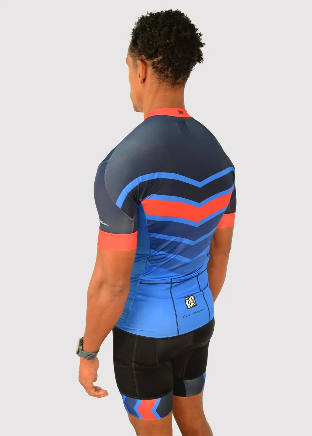 Camiseta de ciclismo con cremallera completa Skin Cooler para hombre - Pfizer