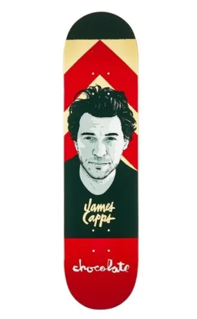 Chocolate Capps Portrait 8.0 Deck - Skateboard Deck