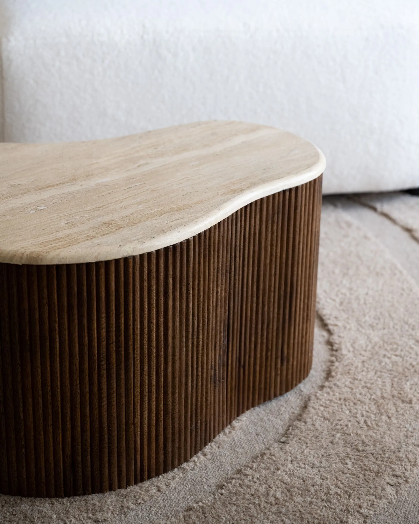 Coffee Table Yari Travertin Medior