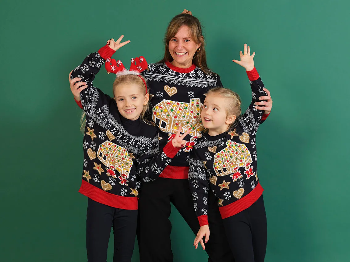 Den "Kiksede" Julesweater - Børn