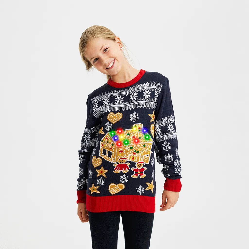 Den "Kiksede" Julesweater - Børn