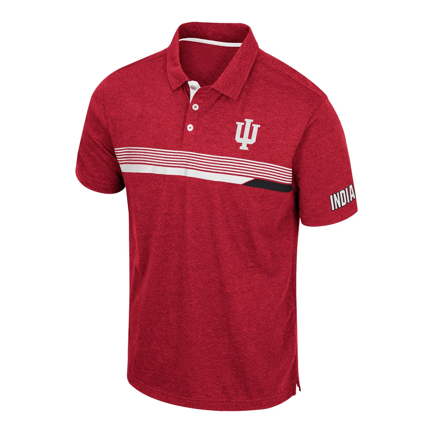 Indiana Hoosiers No Problemo Crimson Polo