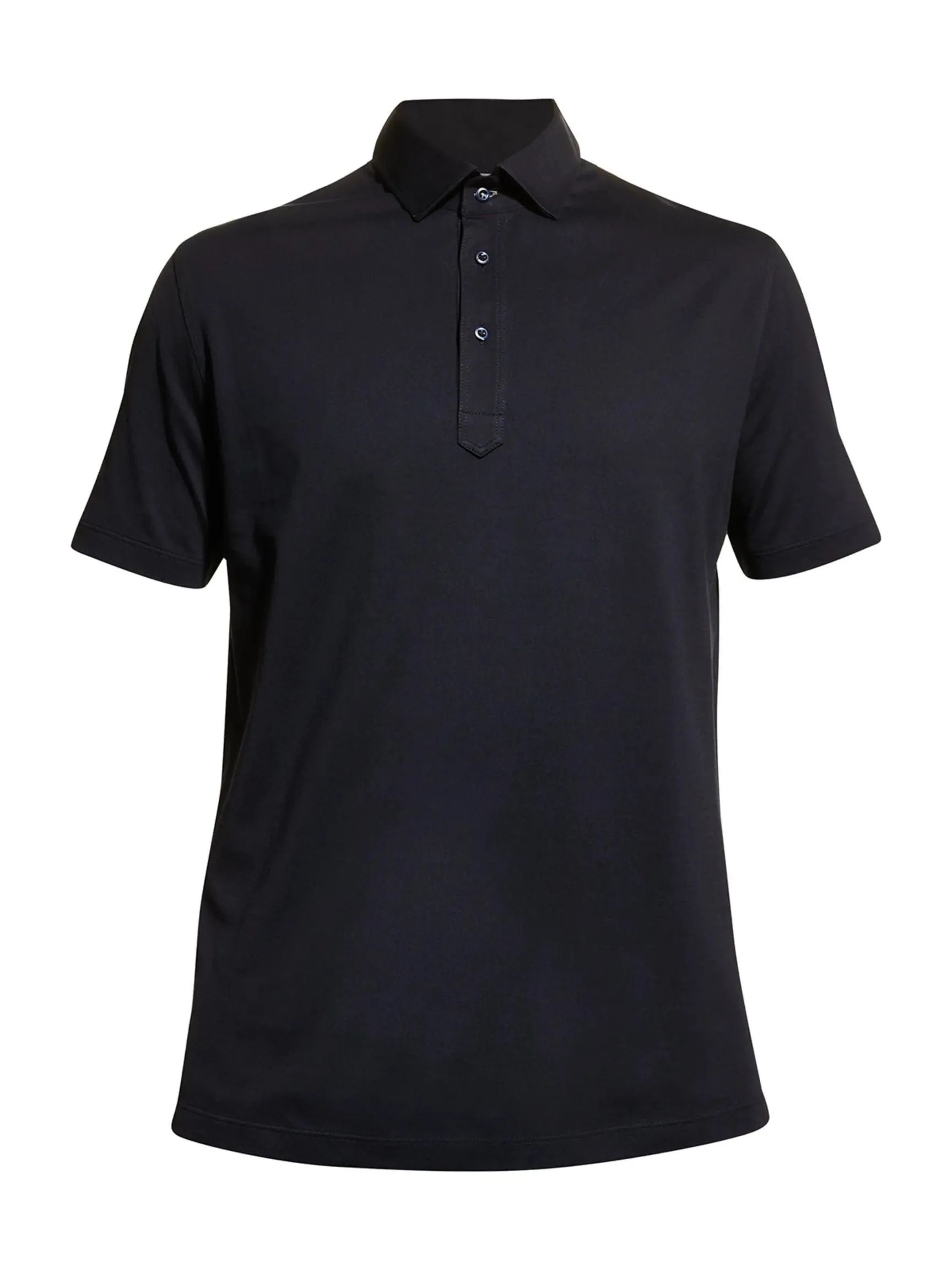 Jersey Polo Short Sleeve Shirt | Navy