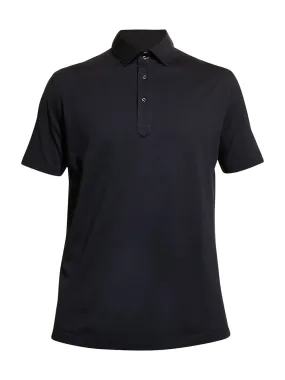 Jersey Polo Short Sleeve Shirt | Navy