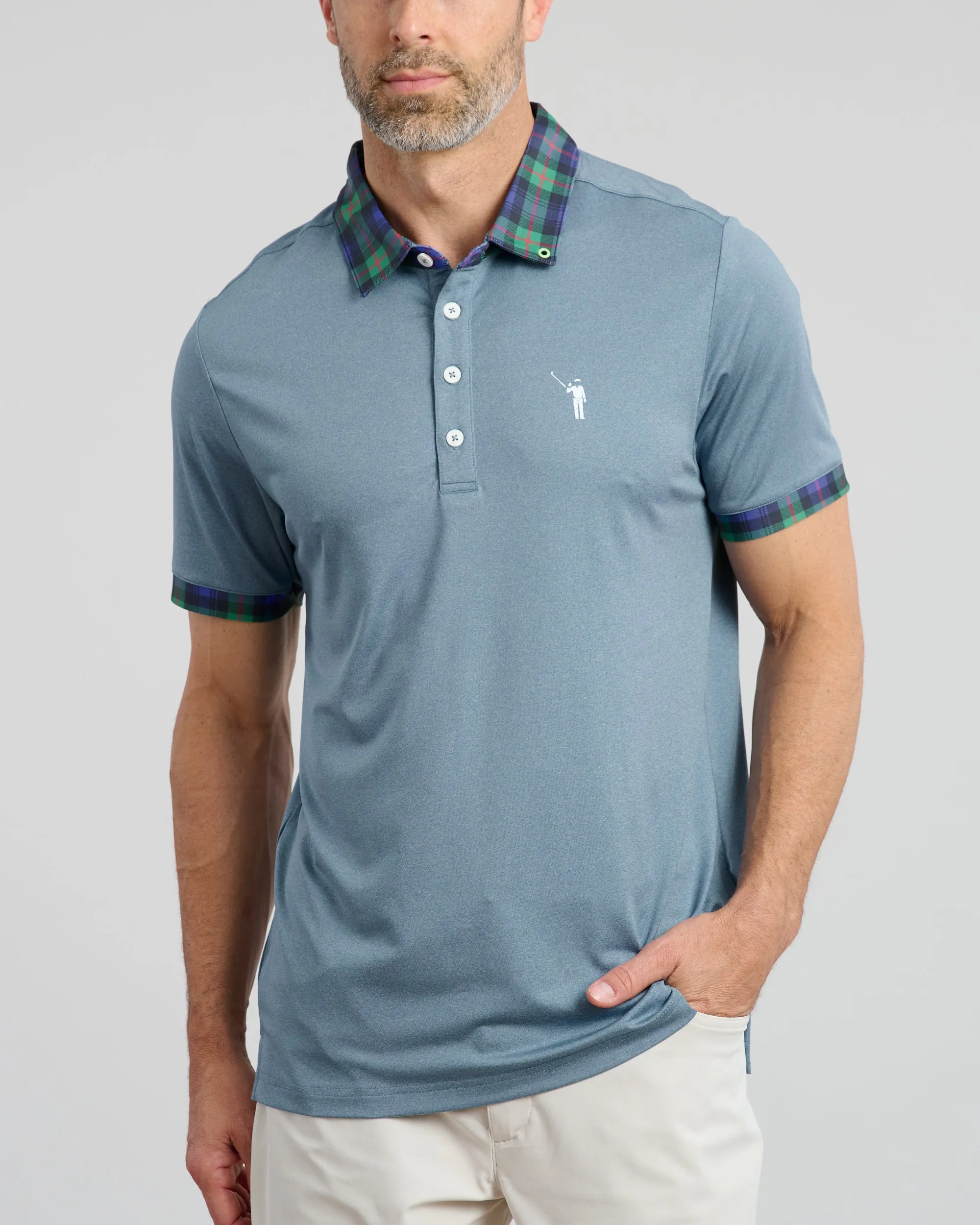 Murray Family Ties Men's Polo | Water