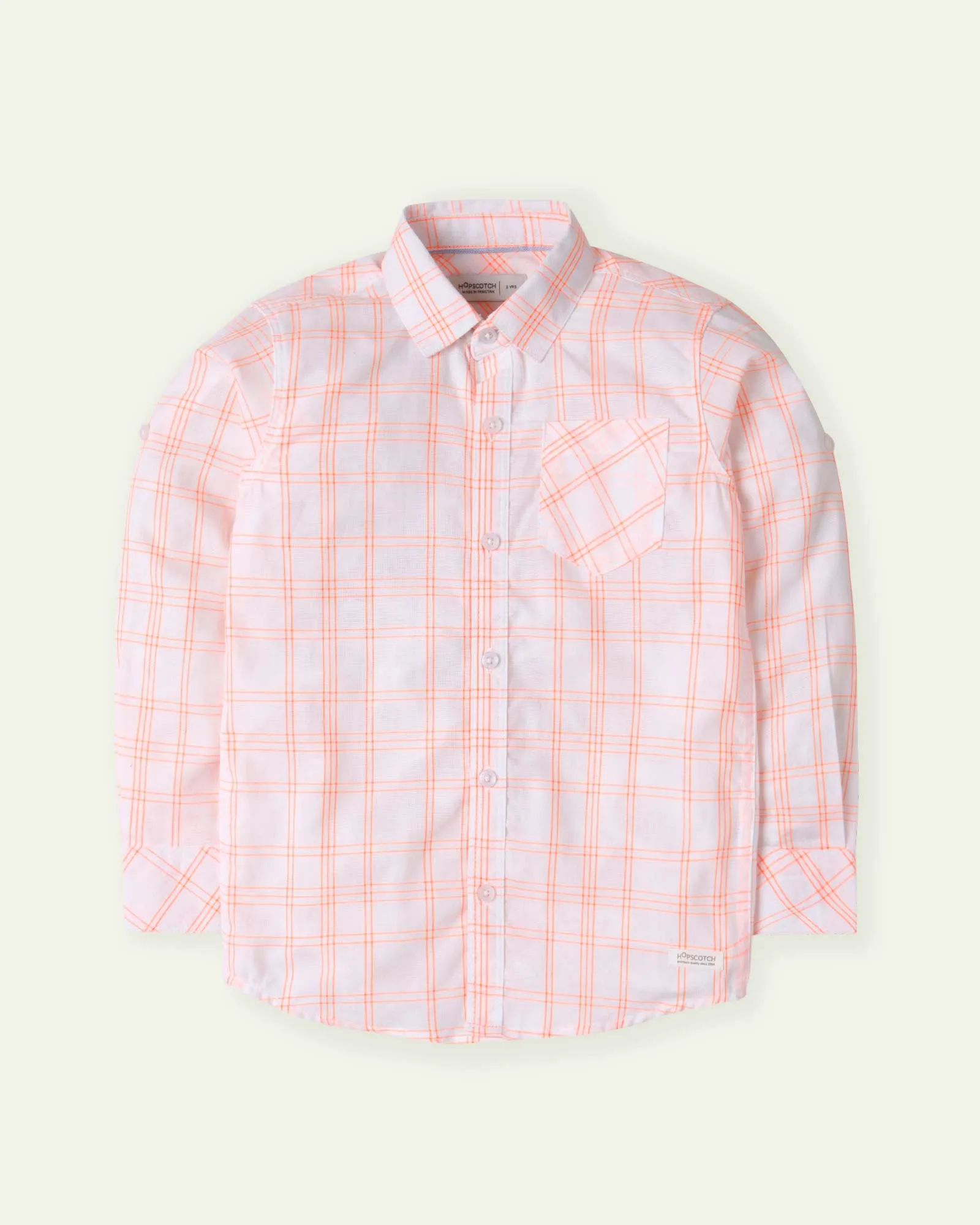 Neon Check Shirt