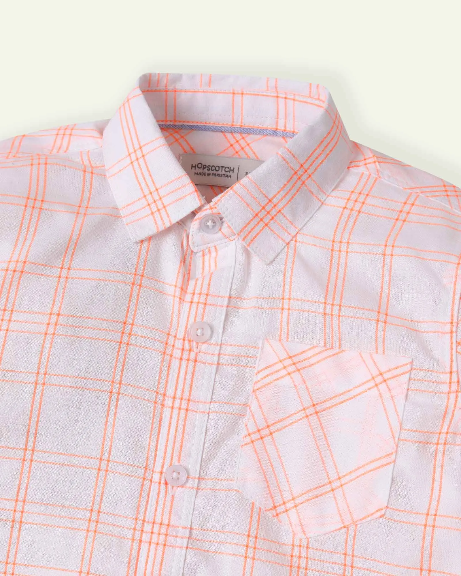 Neon Check Shirt