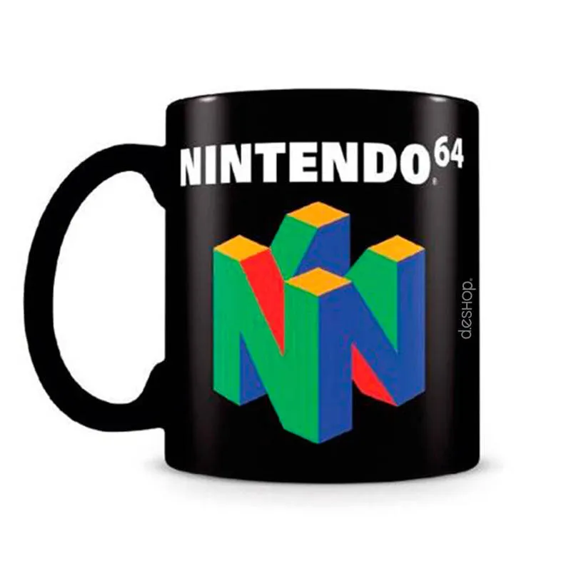 OFERTA Super Mario : Taza Nintendo 64 - 315 mL