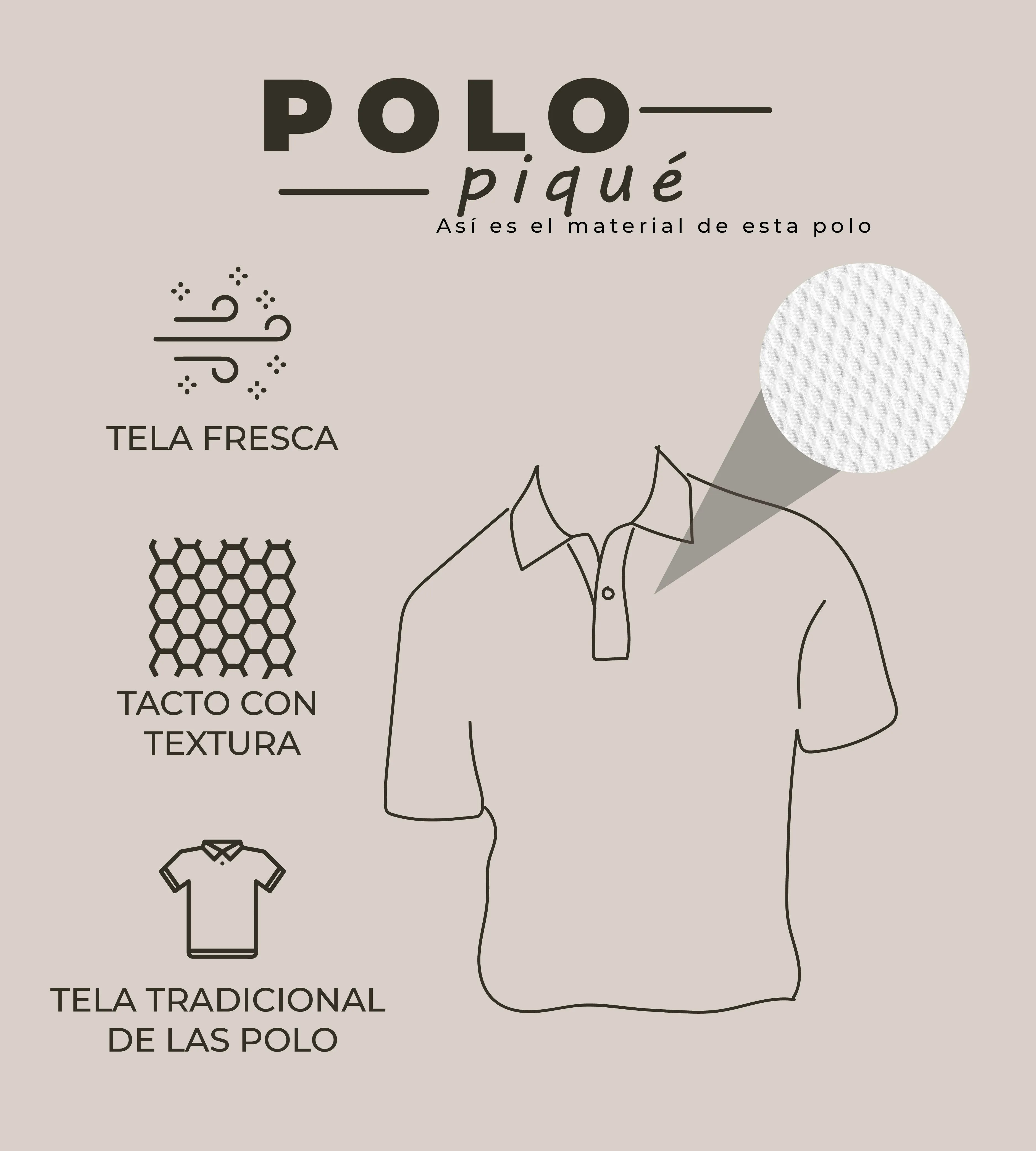 Polo Fondo Entero Salmón Oscuro Ref. 101110923