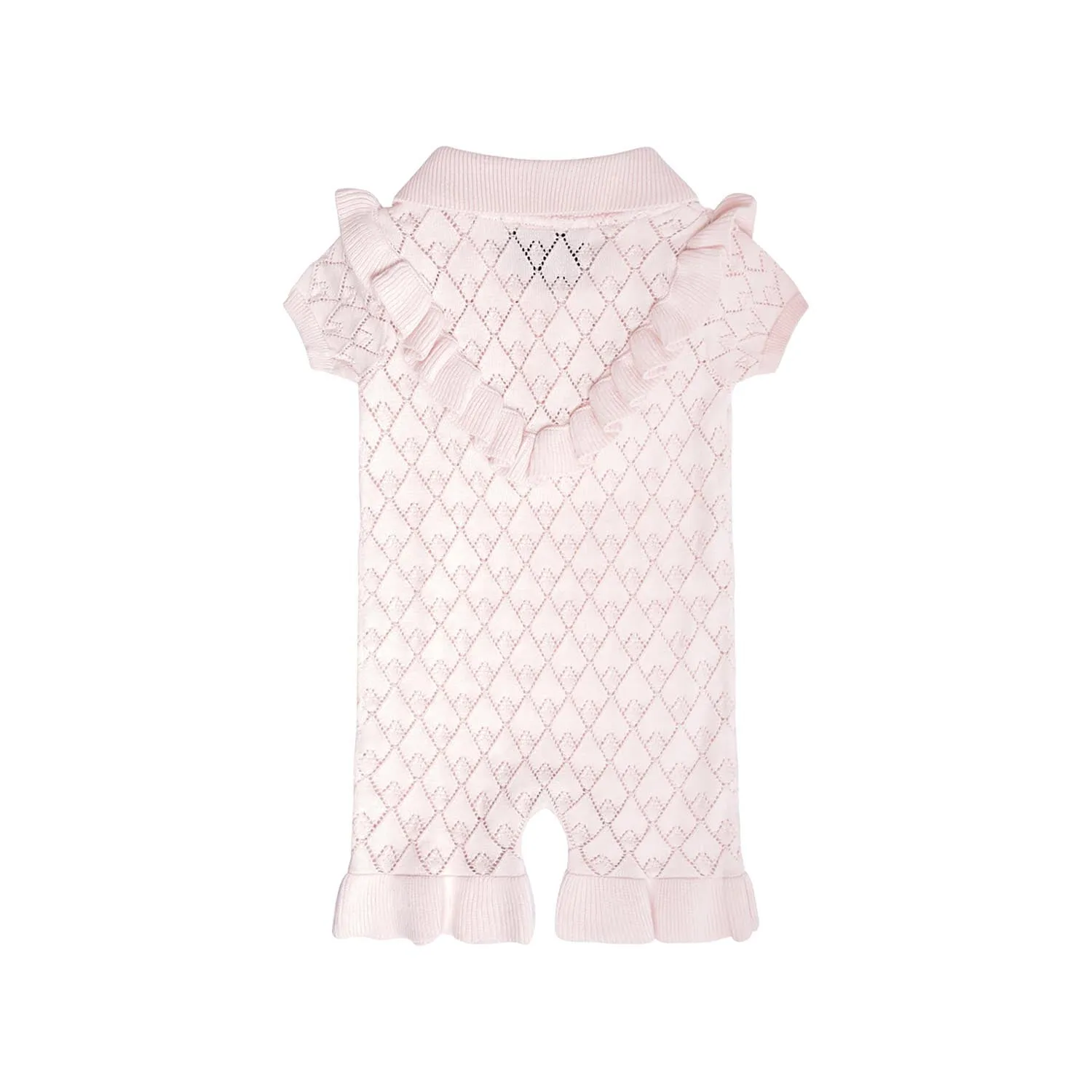 Roze babymeisje romper