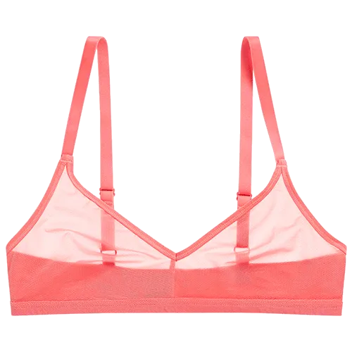 Sieve Non-Wire Bra in Coral