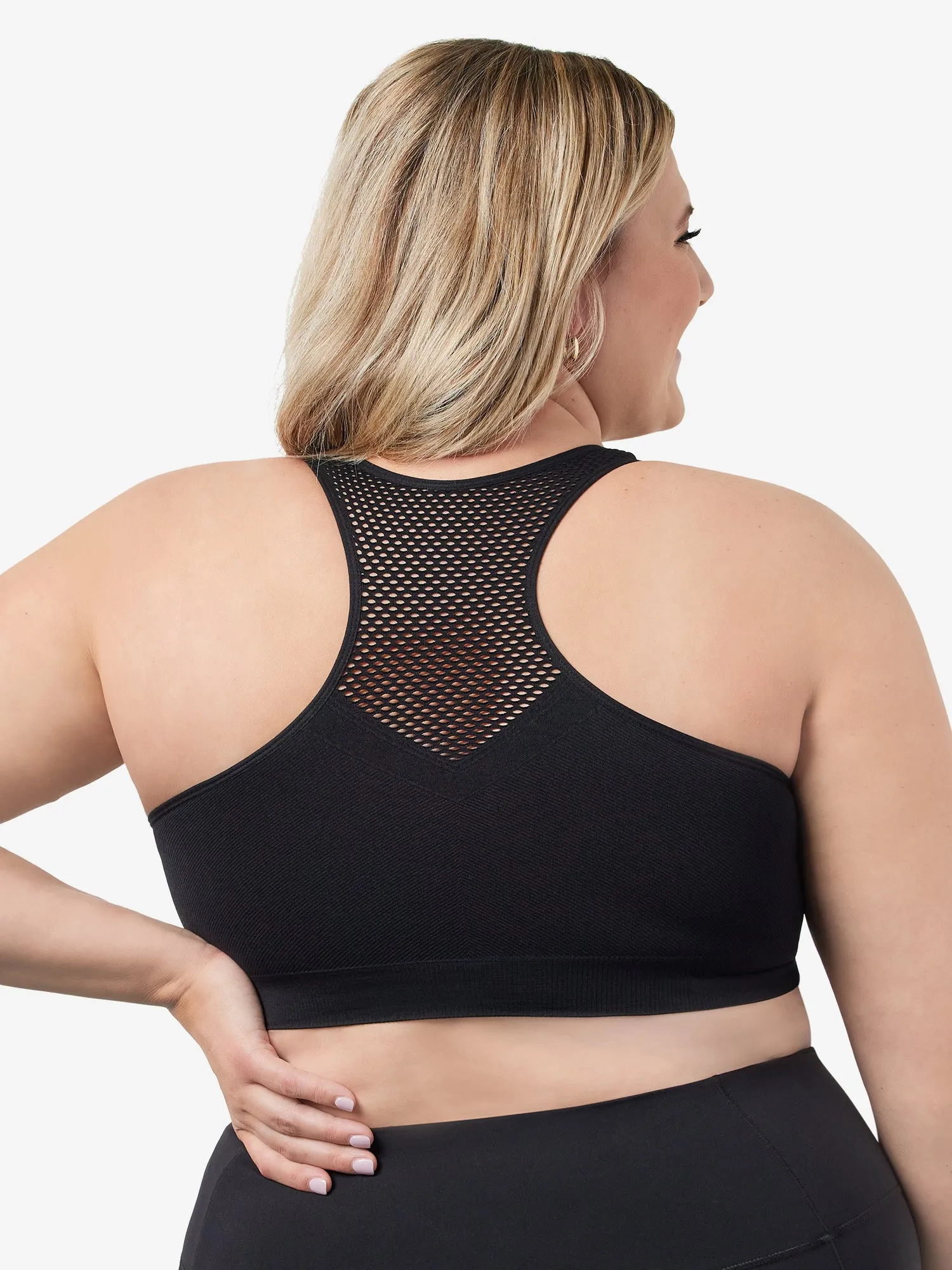 The Lea - Cooling Low-Impact Racerback Sports Bra