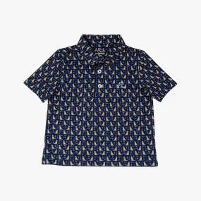 The Lil' Golden | Performance Polo | The Golden - Admiral Navy